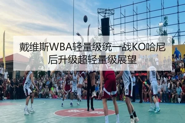 戴维斯WBA轻量级统一战KO哈尼后升级超轻量级展望